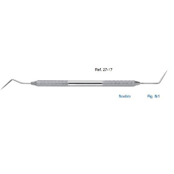 Зонд односторонний гибкий, форма 6/1, HLW Dental Instruments (Германия)