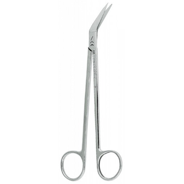 Ножницы для десны N2 изогнутые, 16,5 см., Asa Dental (Италия)