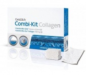 COMBI-KIT Collagen - набор для направленной костной регенерации: BIO-OSS Collagen 100 мг И BIO-GIDE 16х22 мм | Geistlich Pharma (Швейцария)