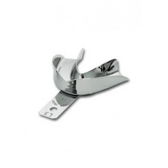 Ложка слепочная нижняя (L) без перфорации без бортиков, Asa Dental (Италия)