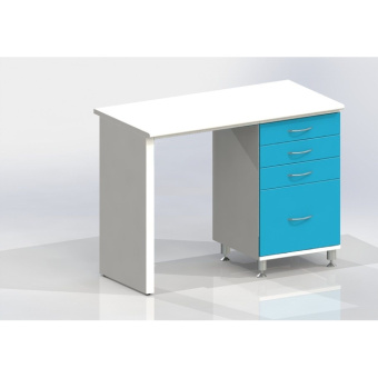 СЛ-Т4 - стол лабораторный, 4 выдвижных ящика | Виталия (Россия)