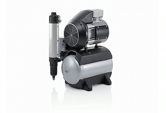 Tornado 1 Безмасляный компрессор одноцилиндровый с мембранным осушителем, без кожуха, 70 л/мин., Durr Dental (Германия)