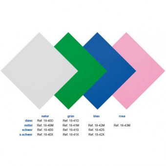 Латексный платок (зелёный, экстра толстый), HLW Dental Instruments (Германия)