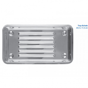 Лоток для хранения и стерилизации инструментов, 20.5x11.5см, HLW Dental Instruments (Германия)