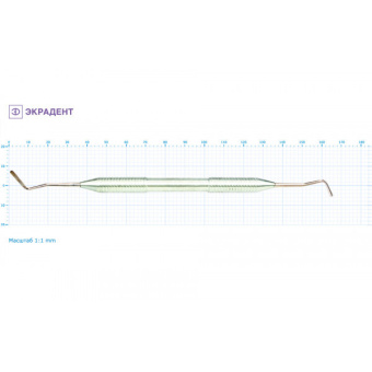 04-03 - штопфер обратноконусный - гладилка большая 1,8/2,0., Экрадент (Россия)