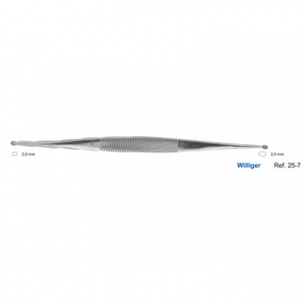 Ложка кюретажная Williger, 2,0-2,5 мм, HLW Dental Instruments (Германия)