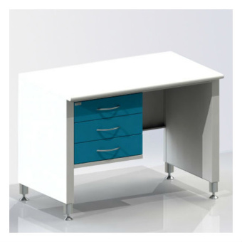 СЛ-Т3 - стол лабораторный, 3 выдвижных ящика | Виталия (Россия)