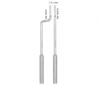 Остеотом изогнутый bajonett, 3,1 мм | HLW Dental Instruments (Германия)