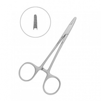 Иглодержатель хирургический Derf, 12,5 см, HLW Dental Instruments (Германия)